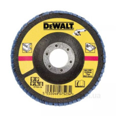 Пелюсточний плоский шліфкруг по металу DeWALT DT3309 60G 125х22,23мм Пелюсточний плоский шліфкруг по металу DeWALT DT3309 60G 125х22,23мм