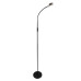 Торшер Goldlux 330093 Bruno LED 1x3W 3000K/4000K/6500K 400Lm IP20 чорний