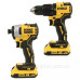 Набір з двох безщіткових елекроінструментів DeWALT DCK2062D2T XR Li-lon 18В 2х2Аг