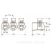 Кінцевий клемник Navigator NTB-UPC-S5-10-CL 2х10мм²