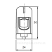 Клема Promfactor FT 1Р Cu:16-95мм²/ Al:16-95мм² жовто-зелена FT1095G