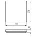 Вологозахищений світильник Kanlux Varso LED 18W-NW-L 4000К (26443)