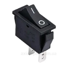 Перемикач WPC-03 TNSy KCD3-2-101V B/B з підсвічуванням червоний (TNSy5500859)