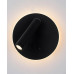 Бра, настінний світильник Italux WL-53742-1-BK Furla LED 2x8W 3000K 516Lm IP20 чорний