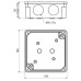 Коробка розподільча Kopos 255х205х68 КТ250 сіра IP65 ( KT 250_KB )