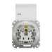 Розетка Schneider Sedna Design біла 1-на з заземленням з шторками з кришкою IP44 ( SDD211024 )
