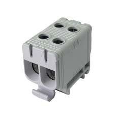 Клемник на DIN-рейку Al 6-50/Cu 4 2.5-50 мм² сірий Промфактор ( FT1050F2 ) Клемник на DIN-рейку Al 6-50/Cu 4 2.5-50 мм² сірий Промфактор ( FT1050F2 )