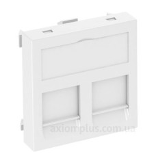 Накладка для супортів модуля OBO Bettermann 45х45 2x45 (Panduit Mini-Com) біла (6119226)