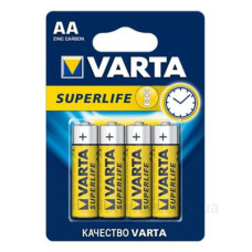 Батарейка сольова Varta Superlife AA (блістер 4шт)
