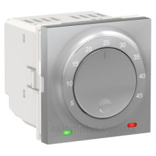 Термостат Schneider Electric NU350330 для теплої підлоги 10А (алюміній) Термостат Schneider Electric NU350330 для теплої підлоги 10А (алюміній)