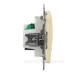 Подвійна комп'ютерна розетка Schneider Electric Sedna Design & Elements RJ45 кат. 5е UTP береза SDD180452