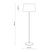 Торшер TK Lighting 2919 Maja E27 1x15W IP20 білий