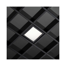 Точковий світильник для стелі Грильято Imperium Light 724186.05.92 Griliato Led 1x8.4W 4000K IP20 Чорний