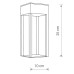 Світильник LED вуличний Nowodvorski Structure LED 1x13W 3000K 820Lm IP54 ( 8146 ) Світильник LED вуличний Nowodvorski Structure LED 1x13W 3000K 820Lm IP54 ( 8146 )