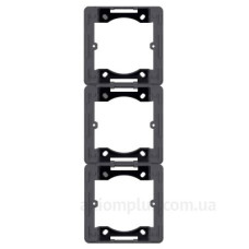 Адаптер Hager WL5833 Lumina-Intense 3Х з/в (чорний) Адаптер Hager WL5833 Lumina-Intense 3Х з/в (чорний)