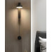Бра, настінний світильник Kloodi WA-CLOCK 210 5W 3K BK LED 420Lm IP20 чорний