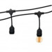 Гірлянда TWIST патрон 20хЕ27 10м IP65 чорний VIOLUX ( 950009 ) Гірлянда TWIST патрон 20хЕ27 10м IP65 чорний VIOLUX ( 950009 )
