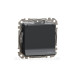 Розетка Schneider Electric Sedna Design & Elements з заземленням шторками та кришкою IP44 чорна SDD214024