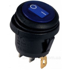 Перемикач Аско-Укрем KCD1-5-101NW BL/B (0-I) IP65 з підсвічуванням круглий синій (A0140040076) Перемикач Аско-Укрем KCD1-5-101NW BL/B (0-I) IP65 з підсвічуванням круглий синій (A0140040076)