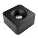 Світильник точковий накладний SIDNEY-S 10W 4000K IP20 квадрат чорний Violux ( 330451 )