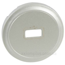 Накладка USB розетки Legrand Celiane (068553) (титан)