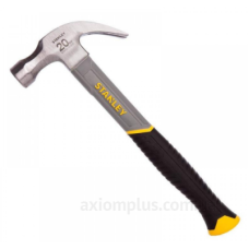 Молоток Stanley STHT0-51310 Fiberglass 570г із загнутим гвоздодером