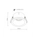Точковий світильник TK Lighting 10577 Opti GU10 1x10W IP65 чорний