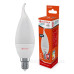 Матова LED лампа Electrum PA LC-32/1 С37 6Вт Е14 4000K (A-LC-1946)