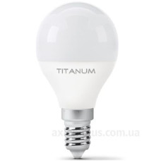 Світлодіодна лампа Titanum G45 E14 6Вт 3000K (TLG4506143) Світлодіодна лампа Titanum G45 E14 6Вт 3000K (TLG4506143)