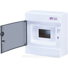 Зовнішній модульний щит ETI 001101000 ECT 8PT 8 М з прозорими дверцятами Зовнішній модульний щит ETI 001101000 ECT 8PT 8 М з прозорими дверцятами