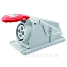 Стаціонарний роз`єм 90° GEWISS IP44 3P+E 16A 400В (GW62481) Стаціонарний роз`єм 90° GEWISS IP44 3P+E 16A 400В (GW62481)