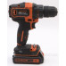 Акумуляторний шуруповерт Black&Decker BDCDD186KB 18В