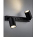 Бра, настінний світильник TK Lighting 11356 Nex GU10 2x8W IP20 чорний