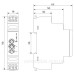 Багатофункціональне реле часу Promfactor FRT14 12 12-240В AC/DC