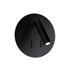Бра, настінний світильник Azzardo AZ3204 Faro LED 1+1x6W+3W 3000K 420Lm+250Lm IP20 чорний Бра, настінний світильник Azzardo AZ3204 Faro LED 1+1x6W+3W 3000K 420Lm+250Lm IP20 чорний