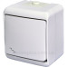 Вимикач прохідний Eti Hermetics VHE-3L IP54 з підсвічуванням білий (4668009)