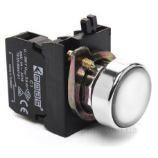 Натискна кнопка EMAS CM100DB (1НО) біла