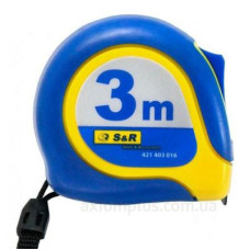 Рулетка S&R Mustang 3мx16мм (421403016) Рулетка S&R Mustang 3мx16мм (421403016)