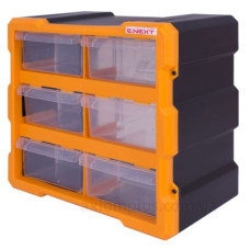 Пластиковий органайзер E.Next e.toolbox.pro.20 6-секційний 267х157х262мм (t011020)