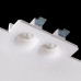 Світильник точковий Imperium light RONDA GU10 2х50W IP20 квадрат білий ( 150215.01.01 )