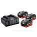 Набір акумуляторів Metabo LiHD 5,5Аг 3шт ASC 145 (685074000)