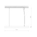 Світильник стельовий Nowodvorski 10213 CL Office Pro LED 1x40W 3000K 4540Lm IP20 чорний
