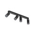 Світильник поворотний, спот TK Lighting 6916 Jet GU10 4x10W IP20 чорний