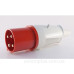 Трифазний штекер на кабель WALTHER WL260406 (3P+E) 63А 380V IP44