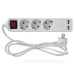 Подовжувач E.Next e.es.3.1.5.z.s.b.2.usb 3 гнізда 1.5м з USB-зарядкою та вимикачем (s042129)