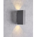 Вуличний світильник Goldlux 319814 Orlean LED 2x2.5W 4000K 430Lm IP54 графітовий