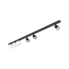 Світильник поворотний, спот TK Lighting 10003 Vox GU10+G9 6x10W+8W IP20 чорний Світильник поворотний, спот TK Lighting 10003 Vox GU10+G9 6x10W+8W IP20 чорний