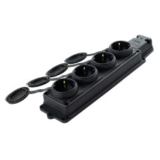 Колодка Violux каучук настінна 4-на з заземленням з кришкою IP44 ( 930730 ) Колодка Violux каучук настінна 4-на з заземленням з кришкою IP44 ( 930730 )