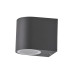 Вуличний світильник Goldlux 313317 Boston GU10 1x10W IP44 графітовий