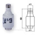 Запобіжник ETI 002312105 D II DZ 16A/500V